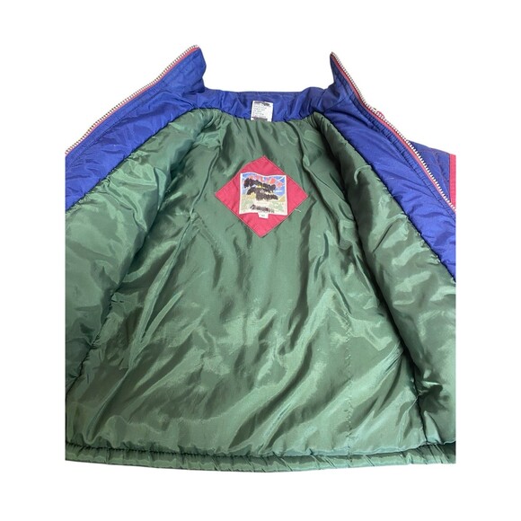 Vintage Skyline Kids Padded Winter Jacket Size 4T Snow Board Theme 90s - Picture 5 of 5